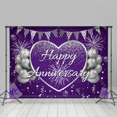 Lofaris Celebrate For Anniversary Balloon Spark Backdrop